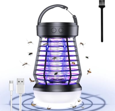 Elektrische Insectenverdelger met LED Verlichting voor Effectieve Ongediertebestrijding en Buitengebruik