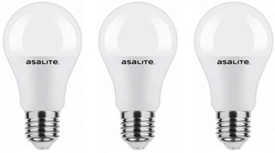 Asalite LED Lamp A60 E27 Fitting - 12W = 82W - 1200 Lumen - 4000K Neutraal Wit Licht - Niet Dimbaar - 220-240V - Energiezuinig - 3 stuks