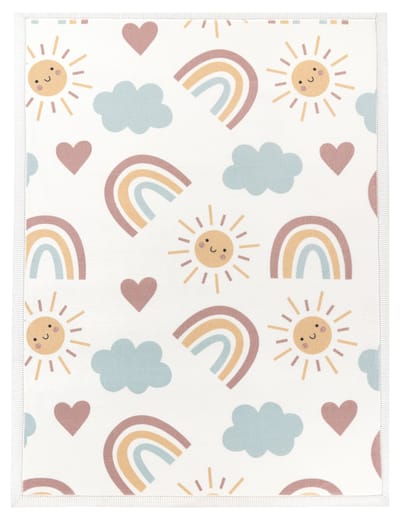 Kindertapijt wasbaar Emilio multicolor 200x280 cm