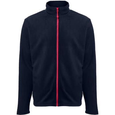 Fleece met rits Black & Match Grizzly