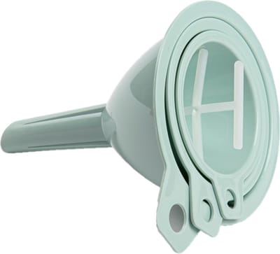 PlasticForte Techters - 3x delig - mintgroen - verschillende formaten - 6.5 , 8 en 9.5 cm
