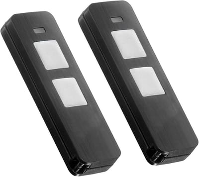 Universele Garage Opener Handzender 2 Stuks - 4 Kanalen Afstandsbediening