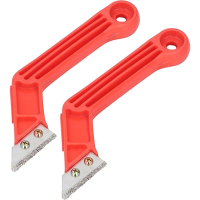 2 Stuks Set Voegverwijderaar Ergonomische Schuine Voegzaag met 10 Bladen voor Tegelreiniging