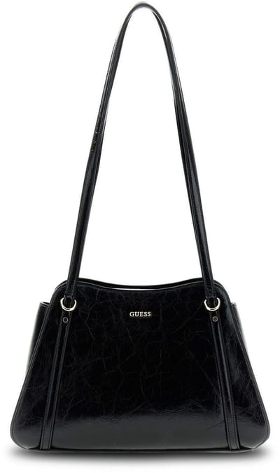 GUESS schoudertas Xena Shoulder Satchel Bag Black zwart