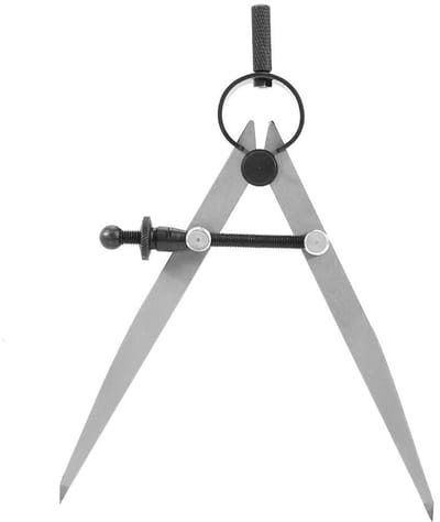 Verstelbare afsluitbare divider voor houtbewerking en metaalbewerking - precisietool voor tekeningen en geometrie