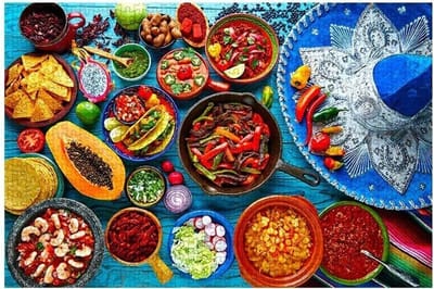 Gastronomische Puzzel 1000 Stukken - Eten