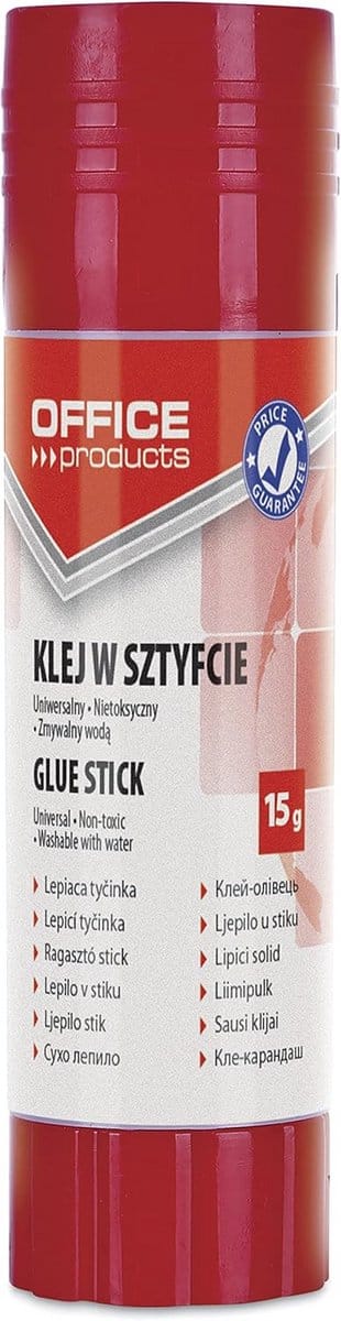 Kindvriendelijke Lijmstift 15g - Oplosmiddelvrij en Wateroplosbaar voor Knutselen en School