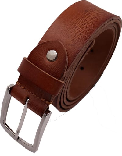 Safekeepers Riem - Heren riem - Dames riem - Leren riem heren - 40 mm brede riem heren - 90 - Bruin