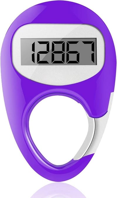 Lexium stappenteller broekzak - stappenteller clip - pedometer - stappenteller - stappenteller wandelen - activity tracker
