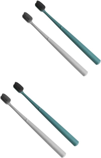 Elektrische Tandenborstels - Hand Tandenborstels - Dagelijkse Mondhygiëne - Ergonomisch Ontwerp - 4 Stuks - Willekeurige Kleuren