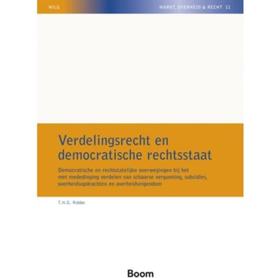 Verdelingsrecht En Democratische Rechtsstaat - Nilg - Familie En Recht - T.H.G. Robbe