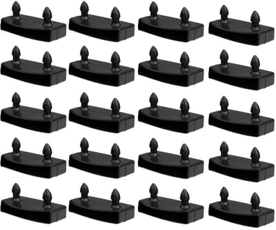 Dailygoods- Bedlatten 20 Stuks - Reserve Lattenbodems - Sterk en Duurzaam - Geschikt voor Metalen/Houten Bedden - Eenvoudig te Monteren - 53 mm Breed - Lattenbodem