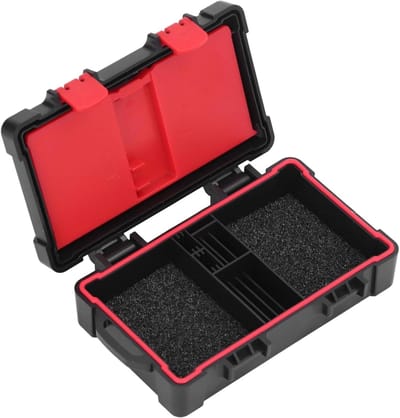 Camerabatterij Geheugenkaarthouder - Kaart Case - Fotografie Opslag - Waterdicht Schokbestendig - 16x9x4 cm - Zwart