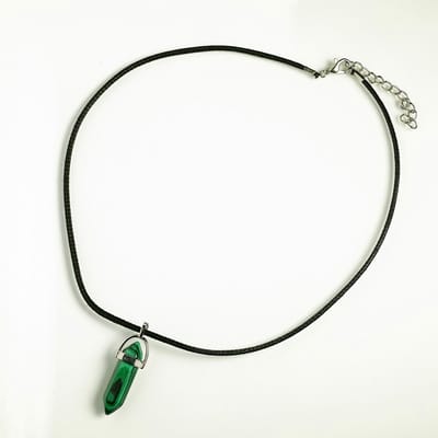 Hanger Malachiet incl. Ketting