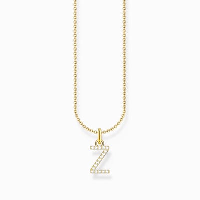 Thomas Sabo - KE2256-414-14-L45V - Halsketting - Dames - 925er Zilver - 18K geel verguld - 38-45cm