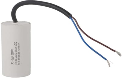 Motor Start Capacitor 450V 20uF - CBB60 Capacitor voor Elektromotoren met Aansluitdraad en Betrouwbare Prestaties