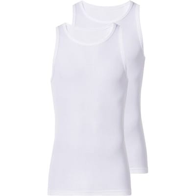 esmara Men Set van 2 heren hemden (Wit, S)