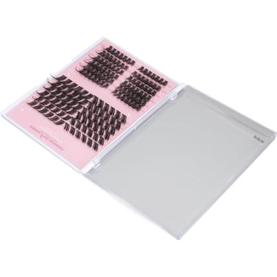 Individuele Wimperextensions Cluster Gesegmenteerd Pluizig Professioneel DIY Wispy Wimpercluster voor Make-up 041 156