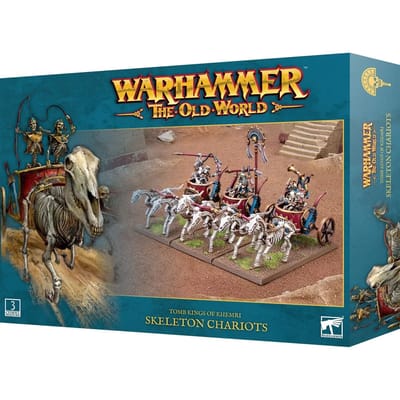 Figurine Games Workshop Warhammer ToW - Tomb Kings of Khemri Chars Squelettes