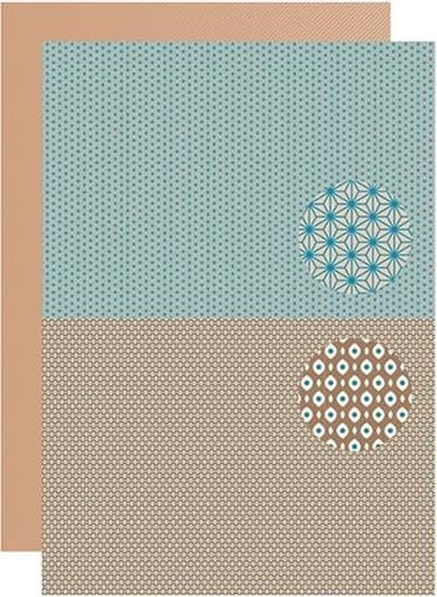 NEVA088 Nellie Snellen achtergrondvellen – A4 – 5 vel scrapbook papier voor kaarten dubbelzijdig kaarten print mannen – bloemen