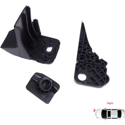 EHL585-2 Koplamp Houder Montage Reparatie Beugel Lip Set Rechterzijde voor Ford Focus MK4 C519 HN HM HP 2018-On JX7B13W029CE