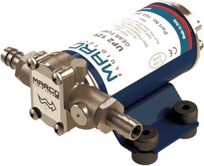 Elektrische Zelfaanzuigende Pomp 24V met Bronzen Tandwielen - 10L/min - Voor Boot en Industrie