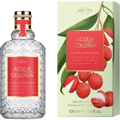 4711 Acqua Colonia Lychee & White Mint Eau de Cologne Spray Damesparfum Dames 100 ml