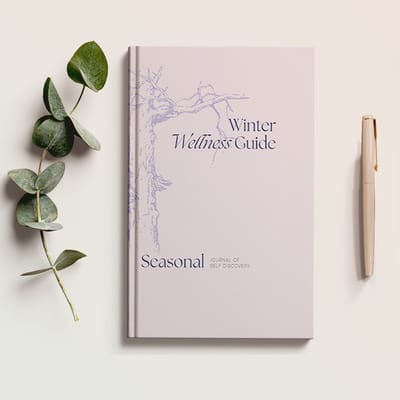 Glimmery Moments® - Winter Wellness Gids | Begeleid Winterjournal | Invulbaar Winter Notitieboek | Reflectie journal | Selfcare Dagboek