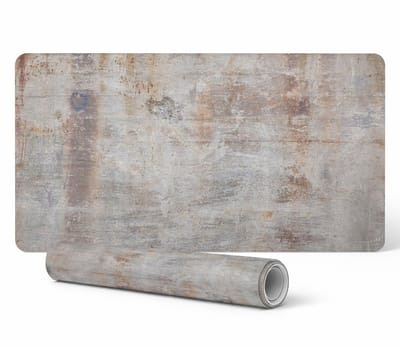 Decoratieve tafelmat met hoogwaardige print en roestige textuur, 90x45 cm