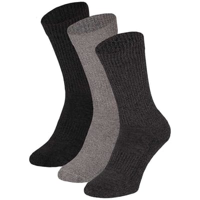 Apollo - Sportsokken - Unisex - Multi Zwart - Maat 36/41 - Sportsokken dames - Tennissokken dames - Sportsokken zwart