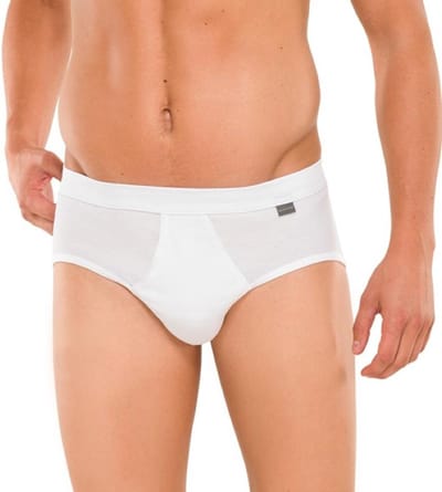Schiesser Heren sportslip 4 pack Cotton Essentials fijnrib