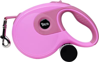 Intrekbare Hondenlijn - Hondenriem Rol - Veilig Wandelen - Antislip Handvat - 5 of 8 Meter - Roze