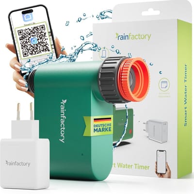 WiFi Irrigatietimer met App- en Spraakbediening - Water- en Stofdicht, Eenvoudige Installatie