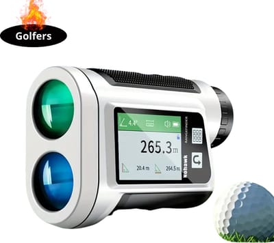 Livano Afstandsmeter - Laser - Afstandmeter - Rangefinder - Digitaal - Golf - 1500Y - Wit