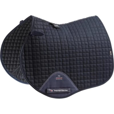 Zadeldek voor paarden in effen katoen Premier Equine Close Contact GP