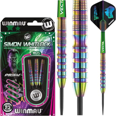 Professionele Steeltip Tungsten Darts Set 23g - Inclusief Flights en Stems
