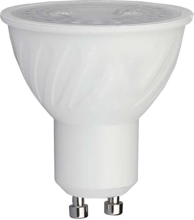 V-TAC VT-247 LED Spots - Samsung - GU10 - Lens 110° - IP20 - 6W- 445 Lumen - 6500K