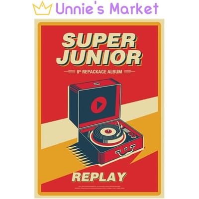 Super Junior - Speel het 8e herverpakte album opnieuw af 1EA red