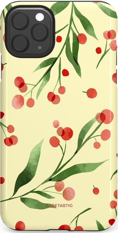 Casetastic Hoesje Geschikt voor Apple iPhone 11 Pro Max - Stijlvolle Beschermende Duo-layer Case - Watermeloen