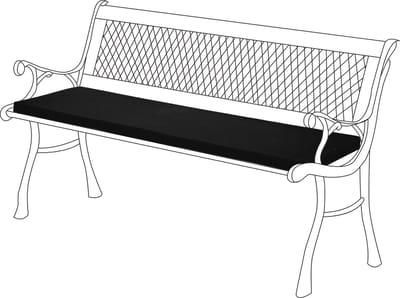 Tuinbank kussen - 2-Zitter ZitKussen - Bankkussen voor Tuin - Zachte en Lichtgewicht Waterbestendig Materiaal