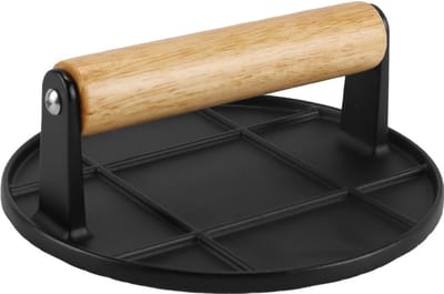 Cosensi - Dailygoods - Aluminium Vleespatty Pers voor Perfecte Burgers en BBQ