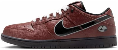 Limosine Skateboards x Nike Dunk Low SB Football Unisex Sneakers Oranje Donker-Pony Zwart HJ4131-200 44 black