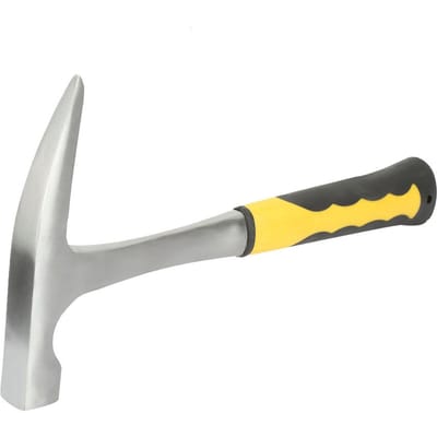 Geologische Onderzoek Baksteen Platbek Hamer met Dubbele Kop(hamerkop 500g) gray