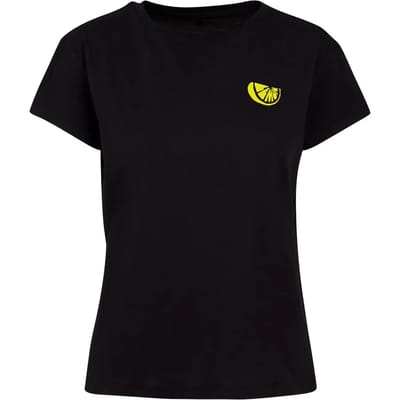 Dames-T-shirt Merchcode Lemon Box