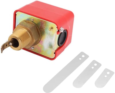 Allecto - Paddle Flow Control Switch - SPDT schakelaar - Hoge kwaliteit en betrouwbaarheid - Compact formaat - Water en olie - 15A 250V - Geschikt ...