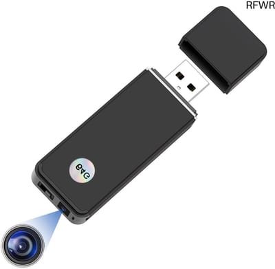 Mini Camera - Verborgen Opname - Bewegingsdetectie Video - Hoge Resolutie Audio - 64 GB Opslag - Zwart