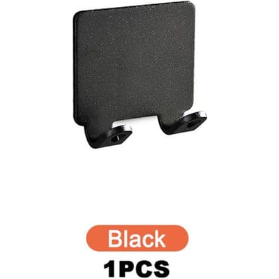 Scheermeshouder multifunctioneel Heren Scheerapparaat Opberghaak Wandplank Scheermesrek Badkamer Keuken Organizer Accessoires black