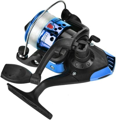 Lichtgewicht spin-reel voor zoetwater visserij - Blauw - Hengel en reparatiegereedschap