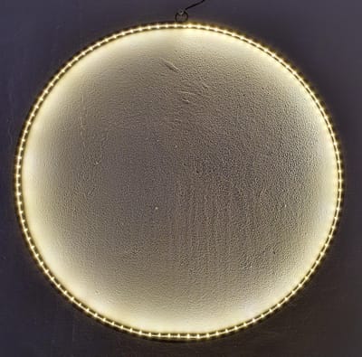 House of Seasons Daimon lamp cirkel zwart 148Led IP44 , D78cm