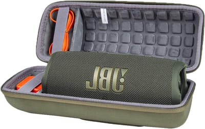 EVA Hard Travel Draagtas voor JBL Charge 4 en Charge 5 - Bescherming, Draagbaarheid en Stijl in Groen
